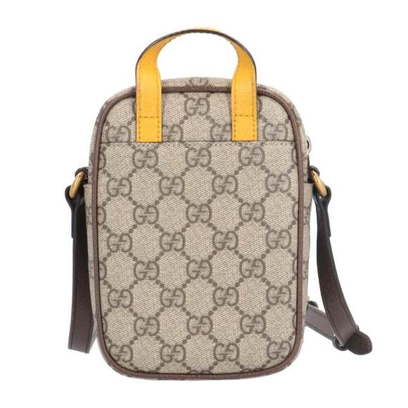 GUCCI Authentic Cream Canvas Shoulder Bag - Picture 3 of 9